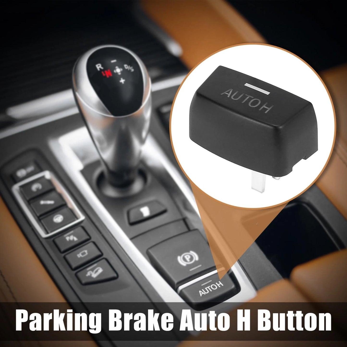 Auto H Button Parking Switch Cover for BMW F01 F02 F07 F10 F12 F15 F16 (2010-2020)