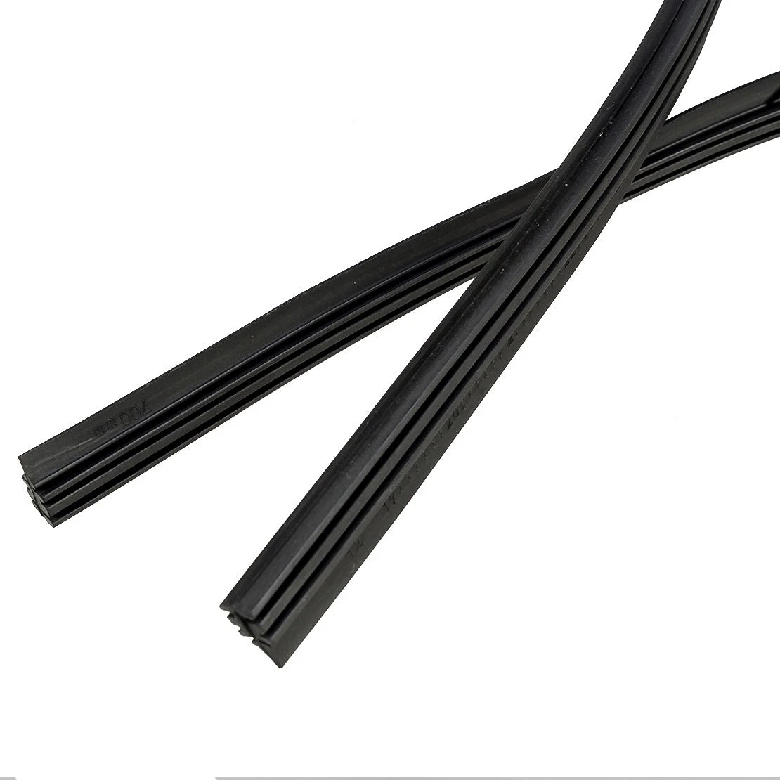 4 x 28" 6mm Universal Car Rubber Windshield Wiper Blade Refill Strips