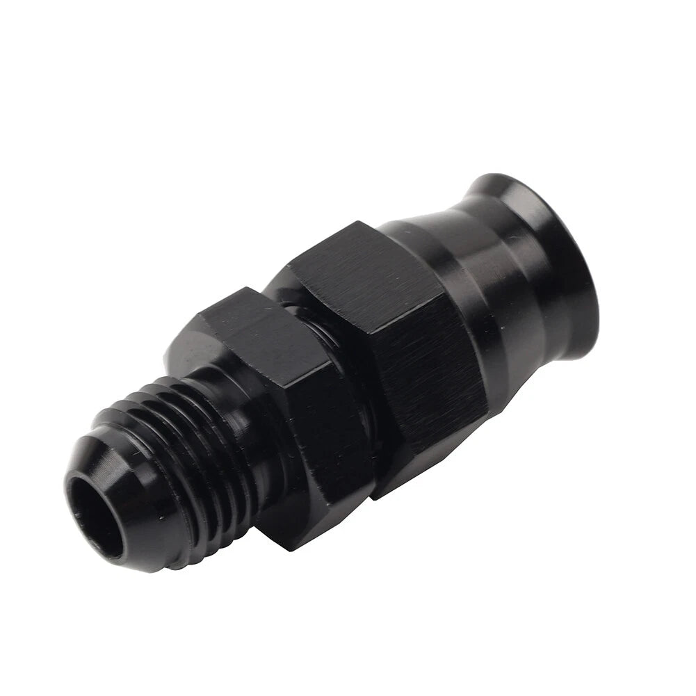 Aluminum 6AN Male to 3/8" Tube Fuel Line Compression Fitting for Make & Model
