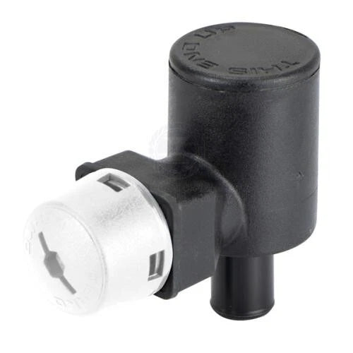 Fuel Breather Marine Boat Fuel Tank Breather P-Trap Vent Valve White Cap