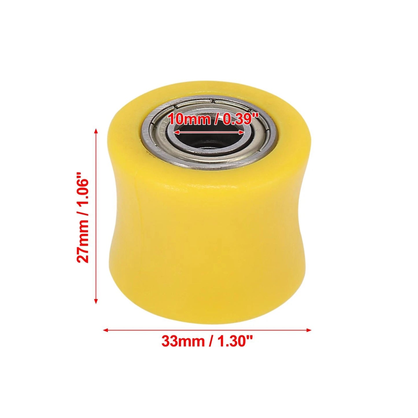 10mm Chain Roller Pulley Tensioner Wheel Guide for Motorcycle ATV Dirt Bike