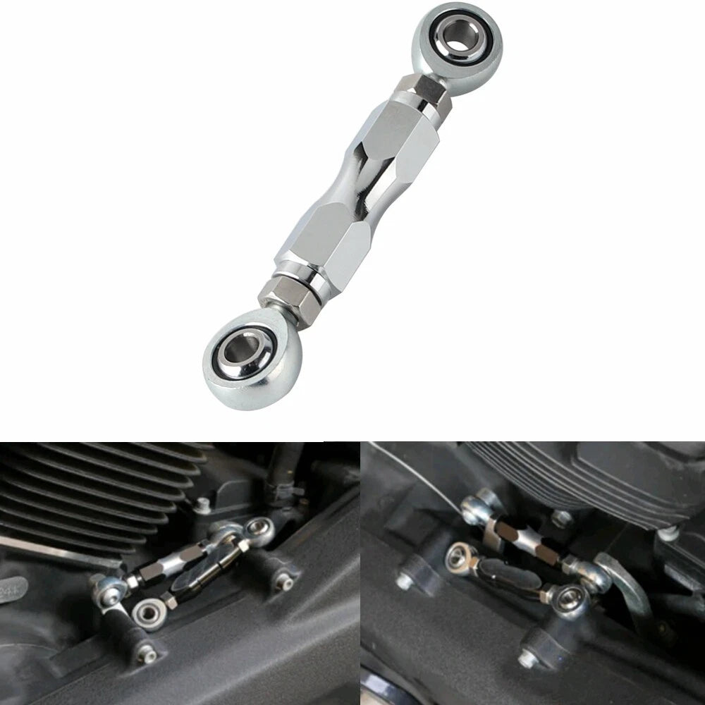 Chrome Shifter Shift Linkage Mid-Controls for Harley Softail Dyna (2012-2017)