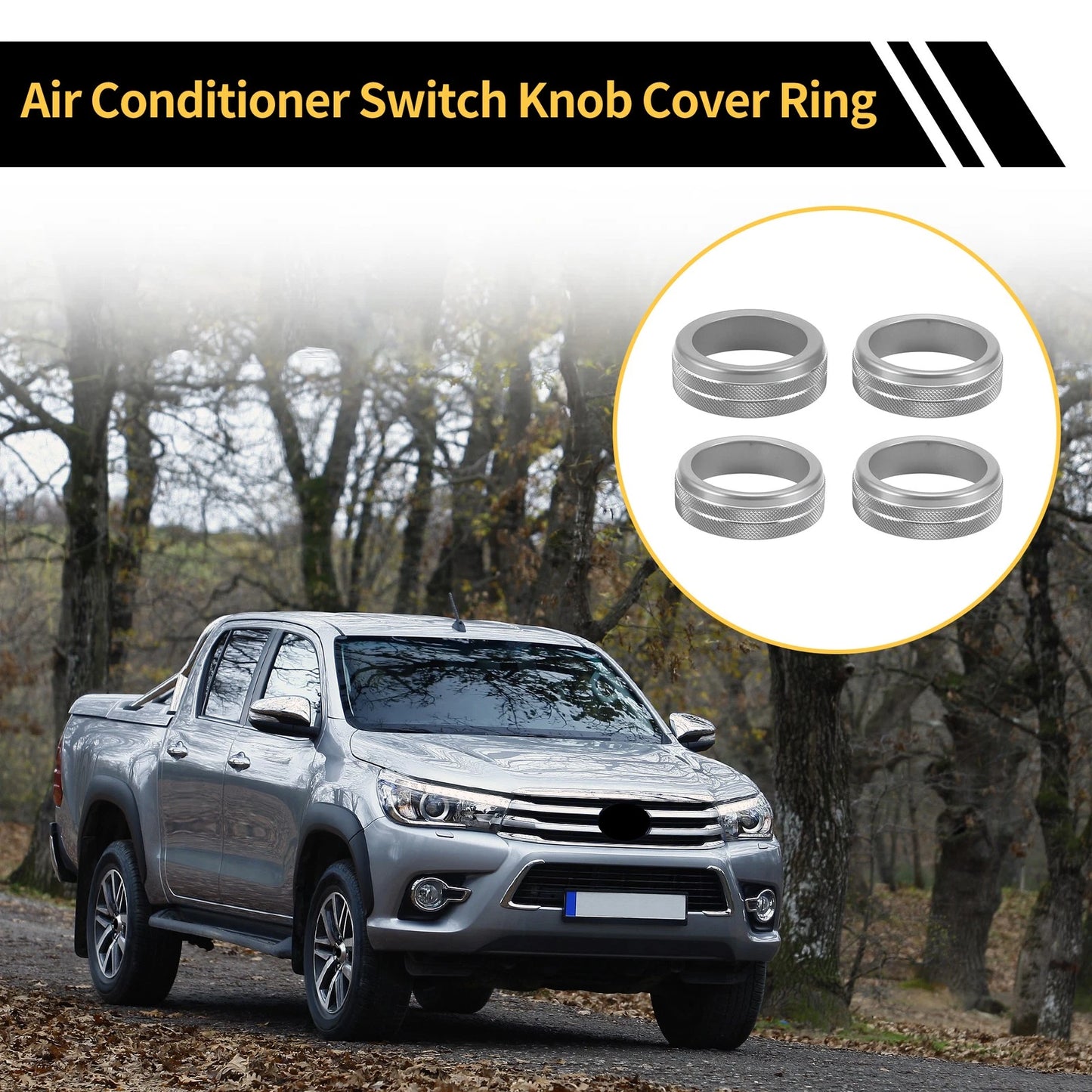 Switch / 4WD / Knob Cover Ring for Toyota Tacoma