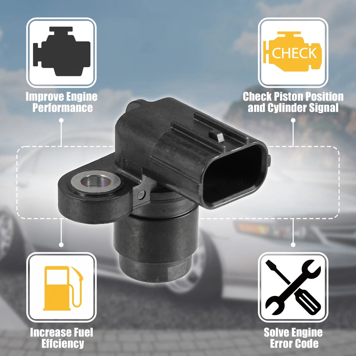 Crankshaft Position Sensor for Acura MDX (2003-2009)