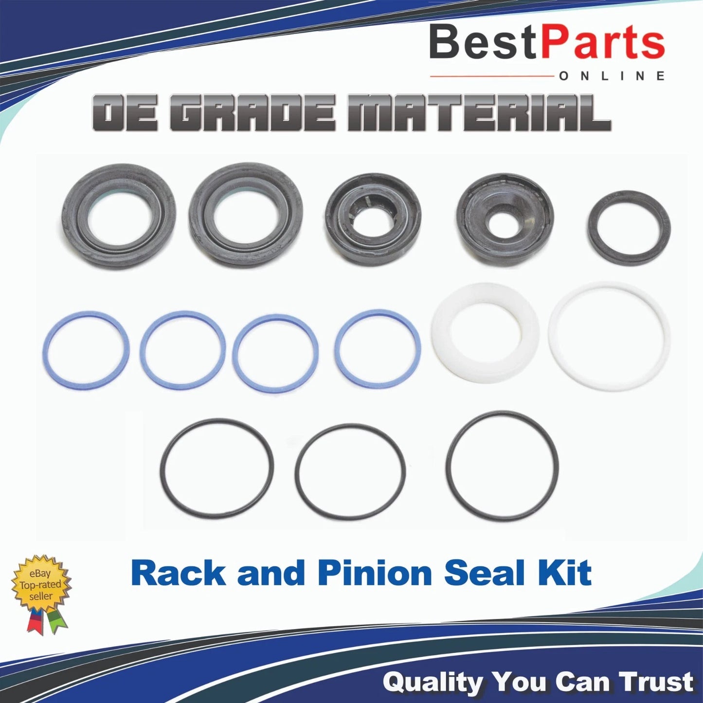 Rack and Pinion Seal Kit for Alfa Romeo 164 (1987–1998)