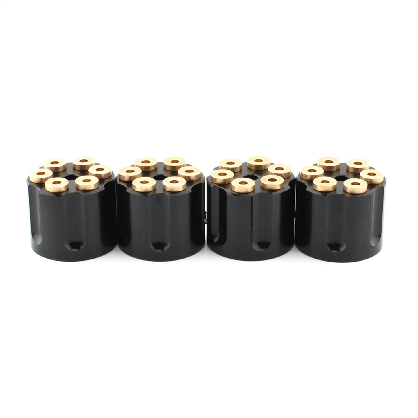 4 x Black Spark Plug Nut Caps for Harley Big Twin 1340 Evo (1985-1999)