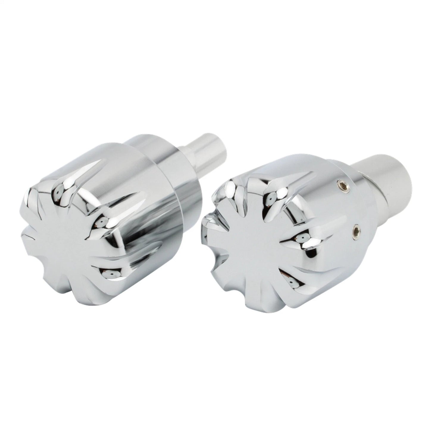 Front Axle Lid Nut Covers for BMW R18 Classic (2020-2021) Chrome 2 x
