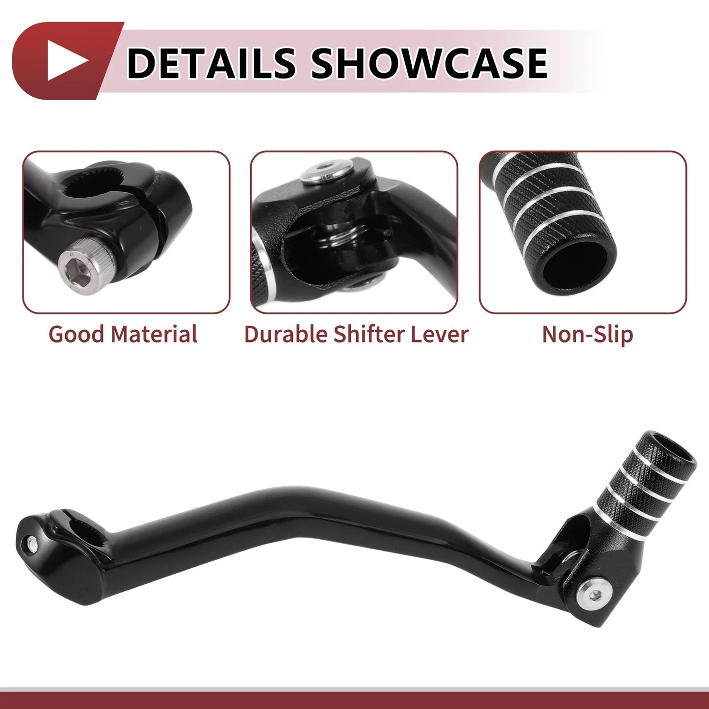 Folding Gear Shifter Lever for Yamaha YZ125 (2005–2020)