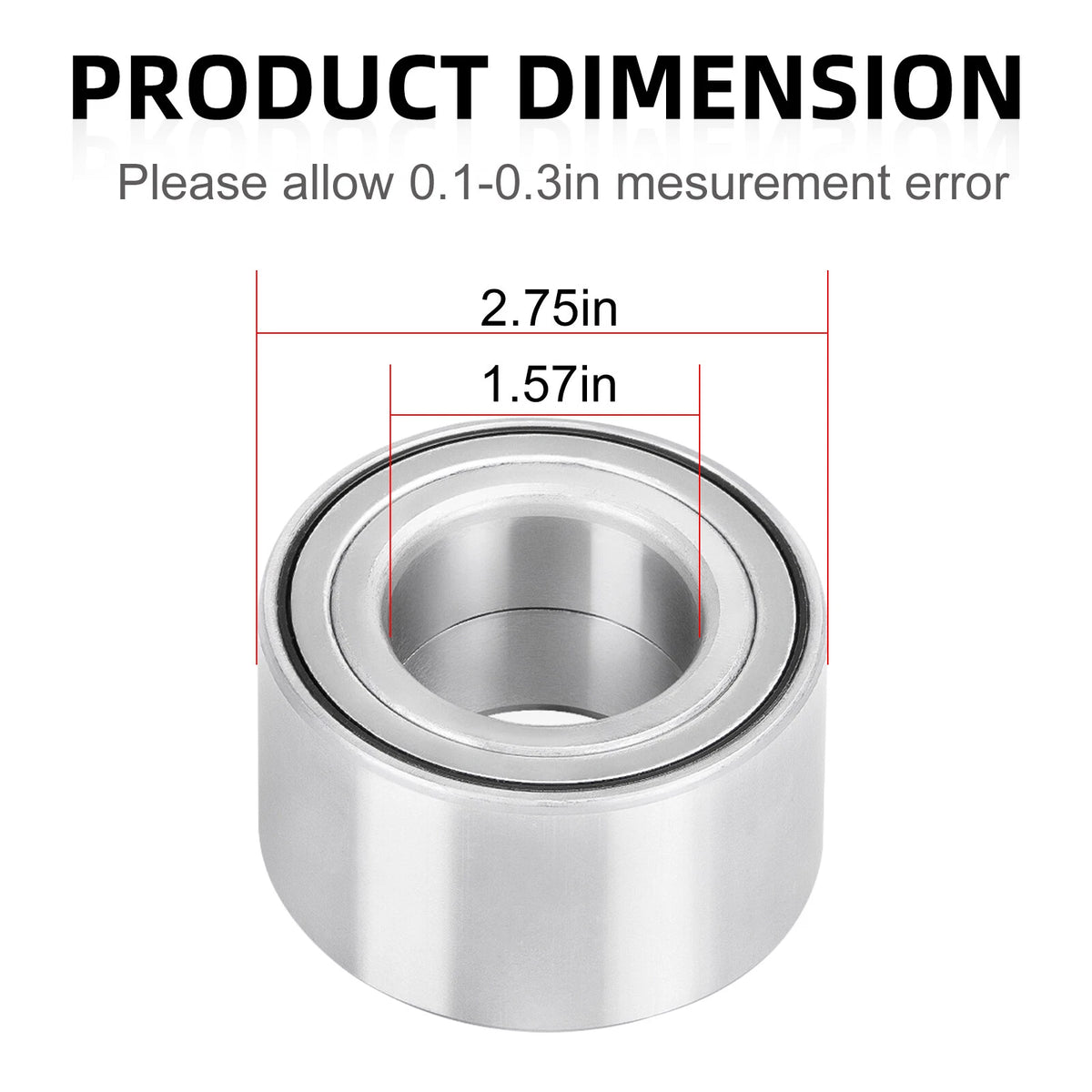 Front & Rear Wheel Bearing Kit for Honda Pioneer 1000 (2016–2022)