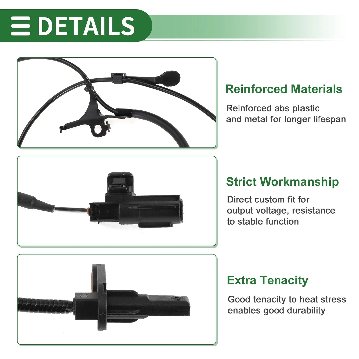 ABS Wheel Speed Sensor for Toyota Yaris FWD Right