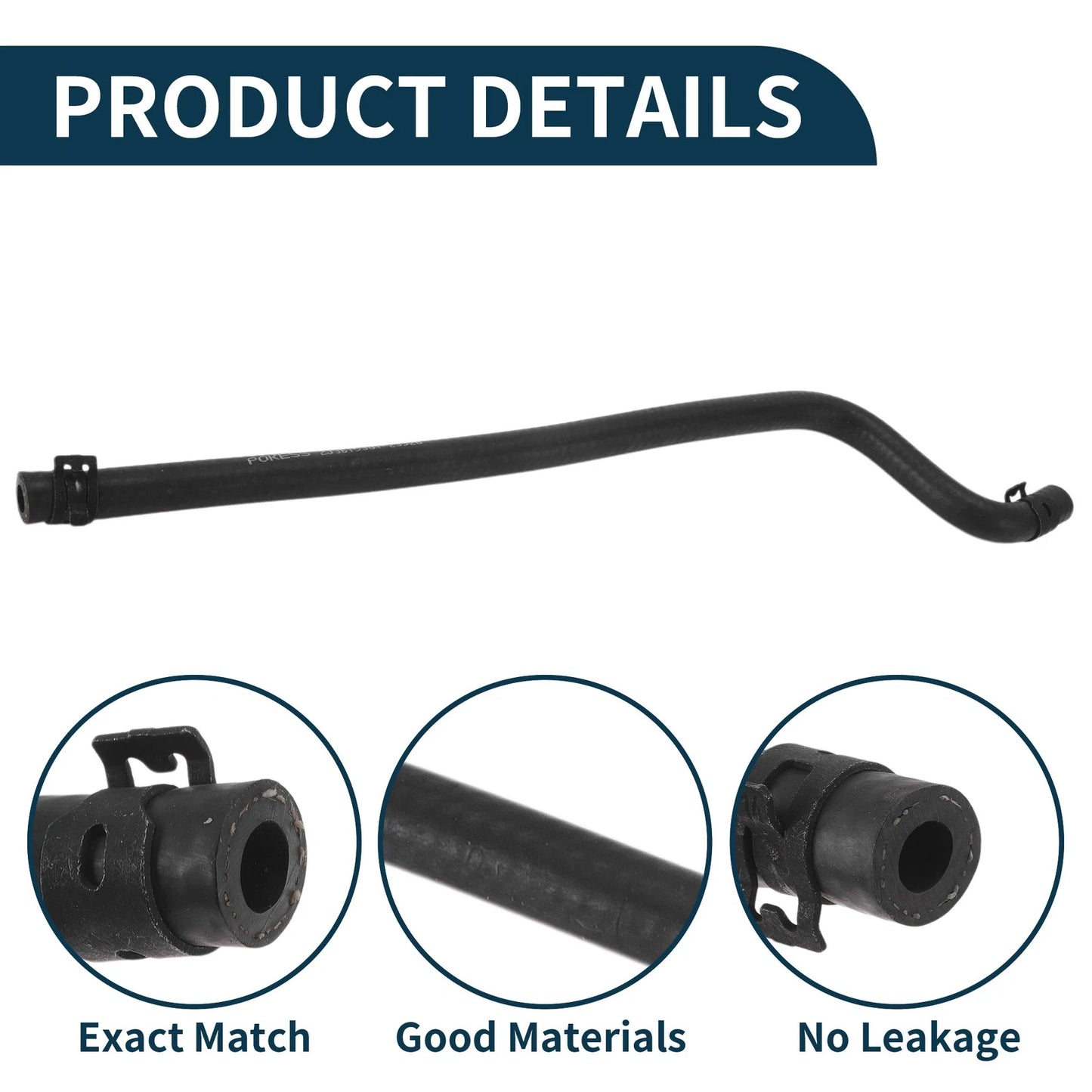 Radiator Hose for Ford Fiesta 2009-2010 Rubber Coolant Pipe