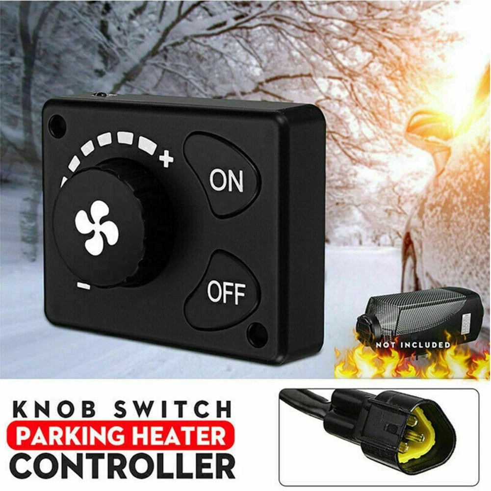 Parking Heater Knob LCD Plastic Switch for Diesel Heater