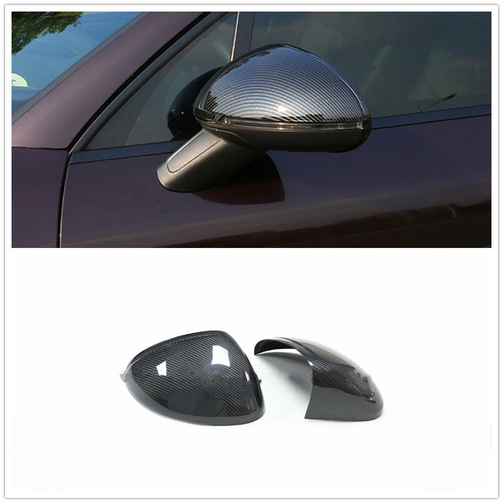 Carbon Fiber Rearview Mirror Covers for Porsche Macan (2014-2023)
