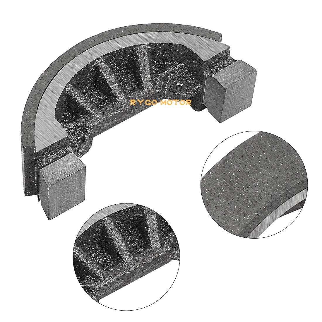 Brake shoes with gasket for John Deere 750 770 790 Tractor