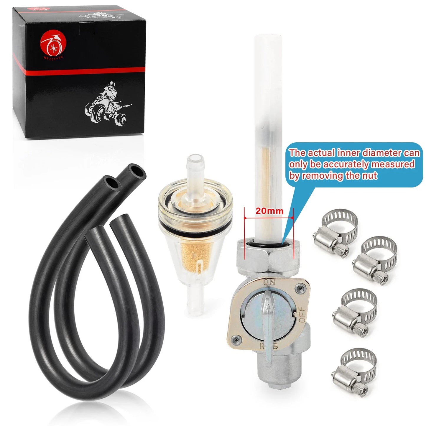Honda Fuel Petcock for CB650/CB900C/CB750C/CB650SC/CB750SC/CB1100F