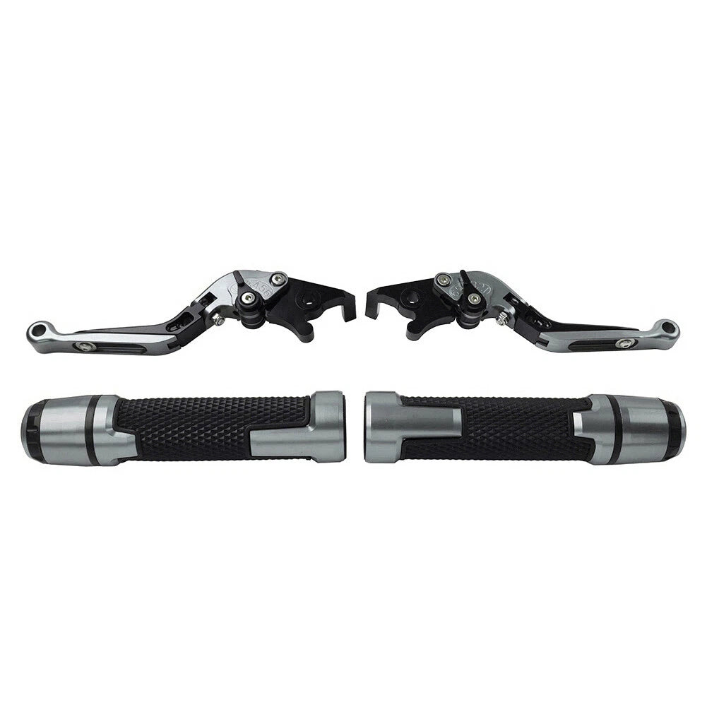 Titan Folding Brake Clutch Levers Grip Set for Suzuki GSXR600/750 (2006-2019)
