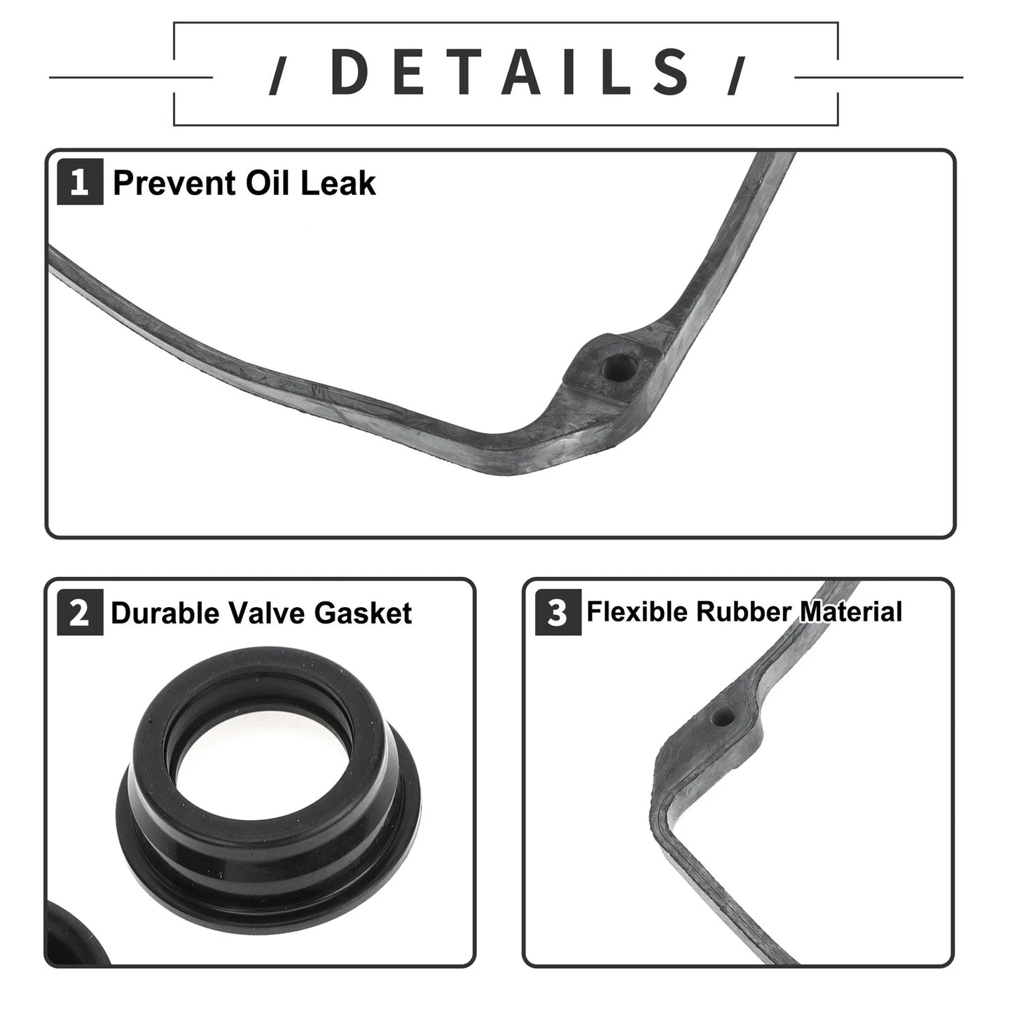 Valve Cover Gasket for Chrysler Sebring Base (2004 - 2005)