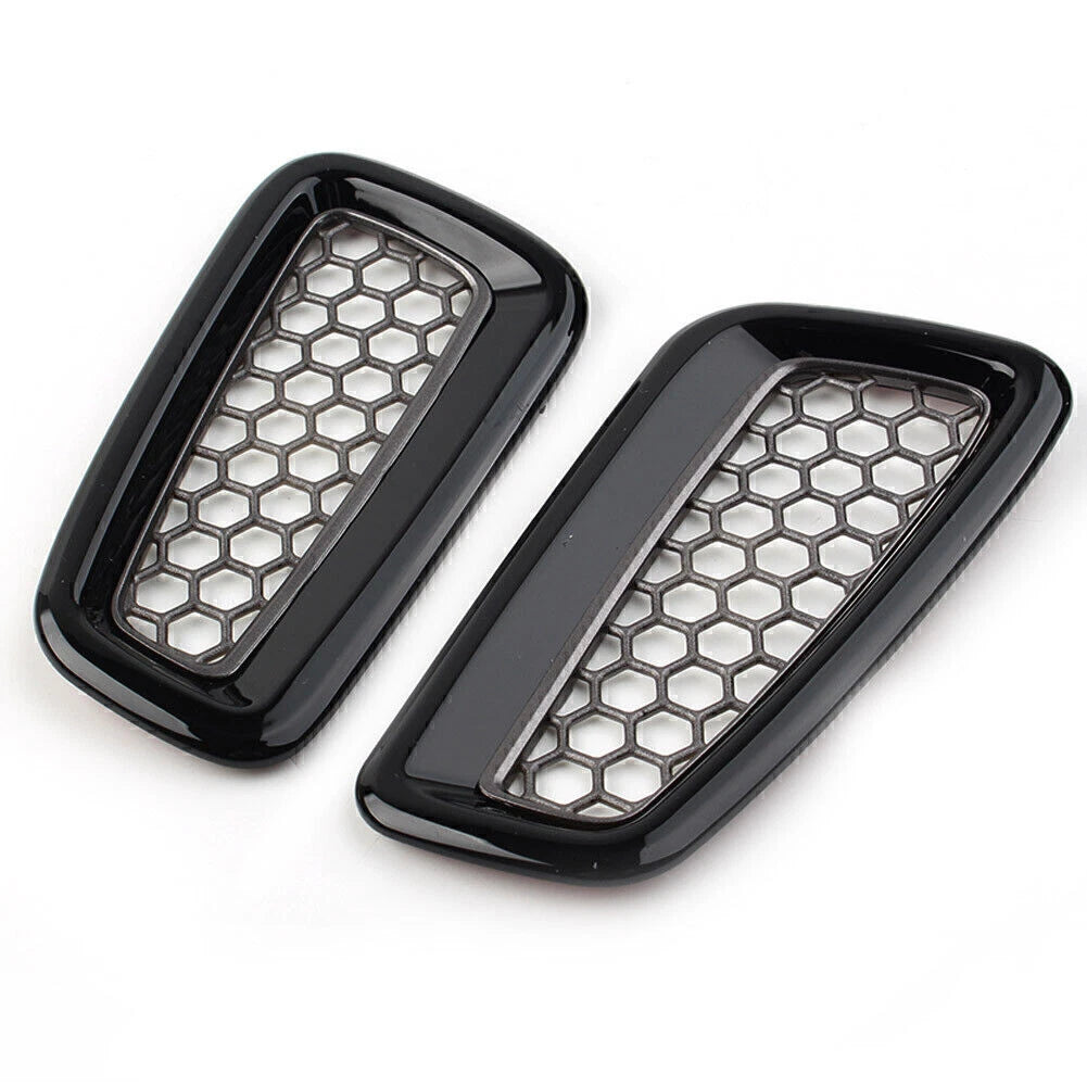 Dashboard L&R Air Outlet Vent Cover for Honda Civic 11th 2022-Up Glossy Black