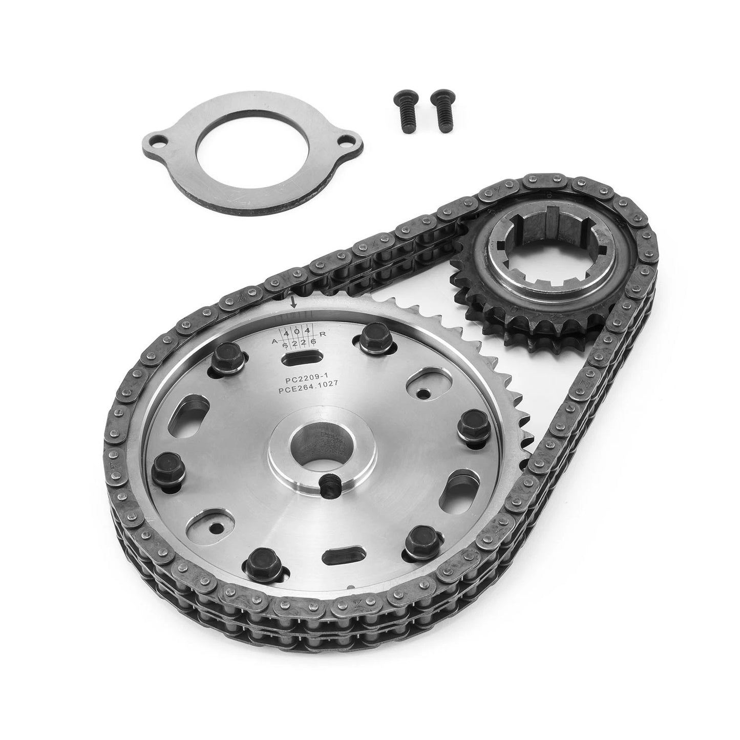 Double Roller Adjustable Billet Steel Timing Chain for Ford 302 351C