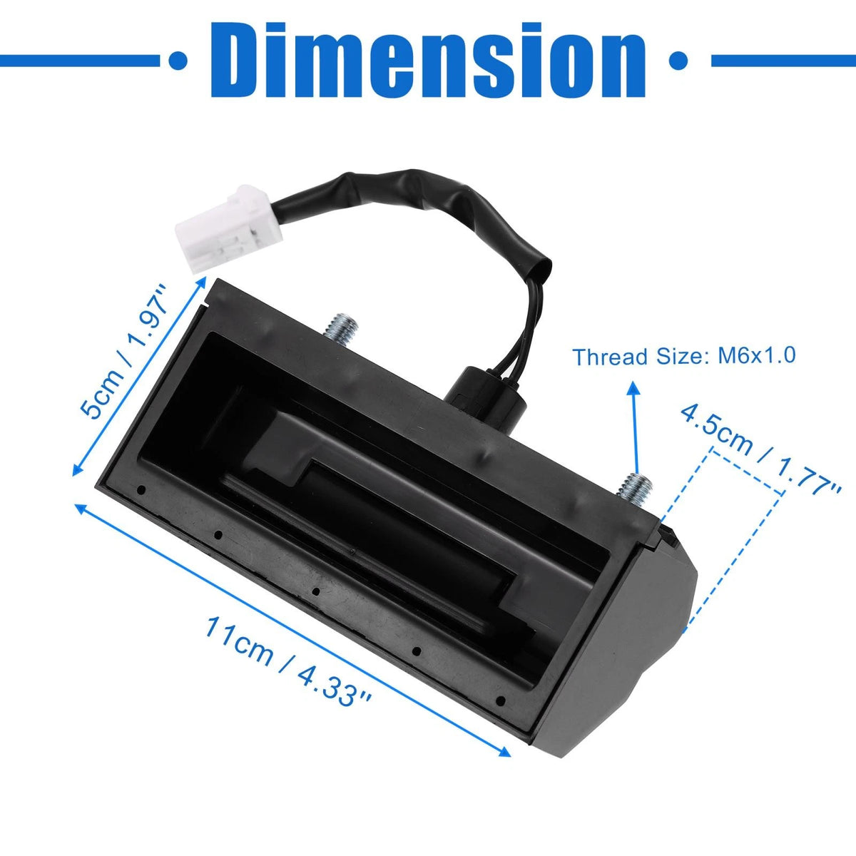 Tailgate Liftgate Hatch Release Handle for Mitsubishi Endeavor (2004-2007)