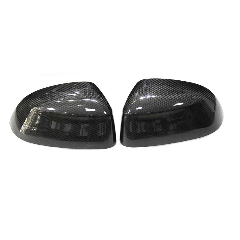 Real Carbon Fiber Side Mirror Cover Caps For BMW X3 X4 X5 X6 F15 F16 F25 F26