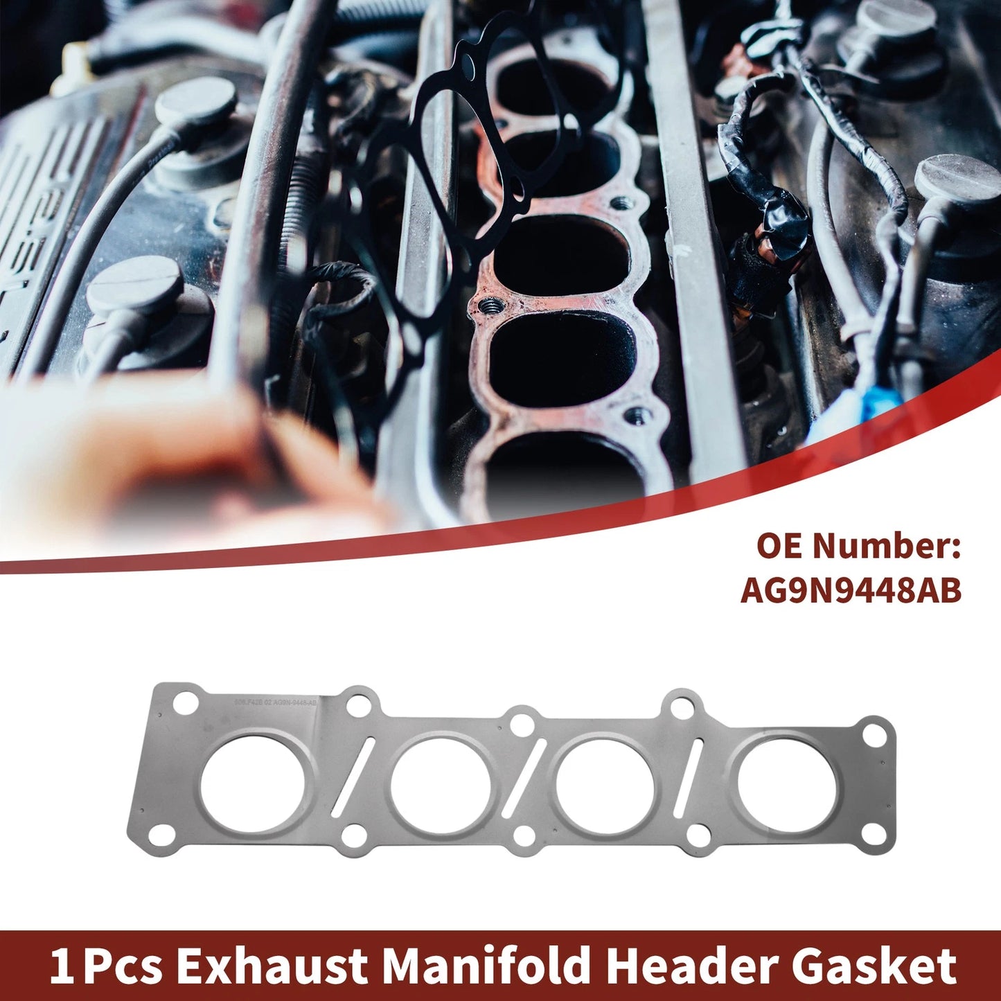 Exhaust Manifold Header Gasket for Ford S-MAX 2.0 (2010-2014)
