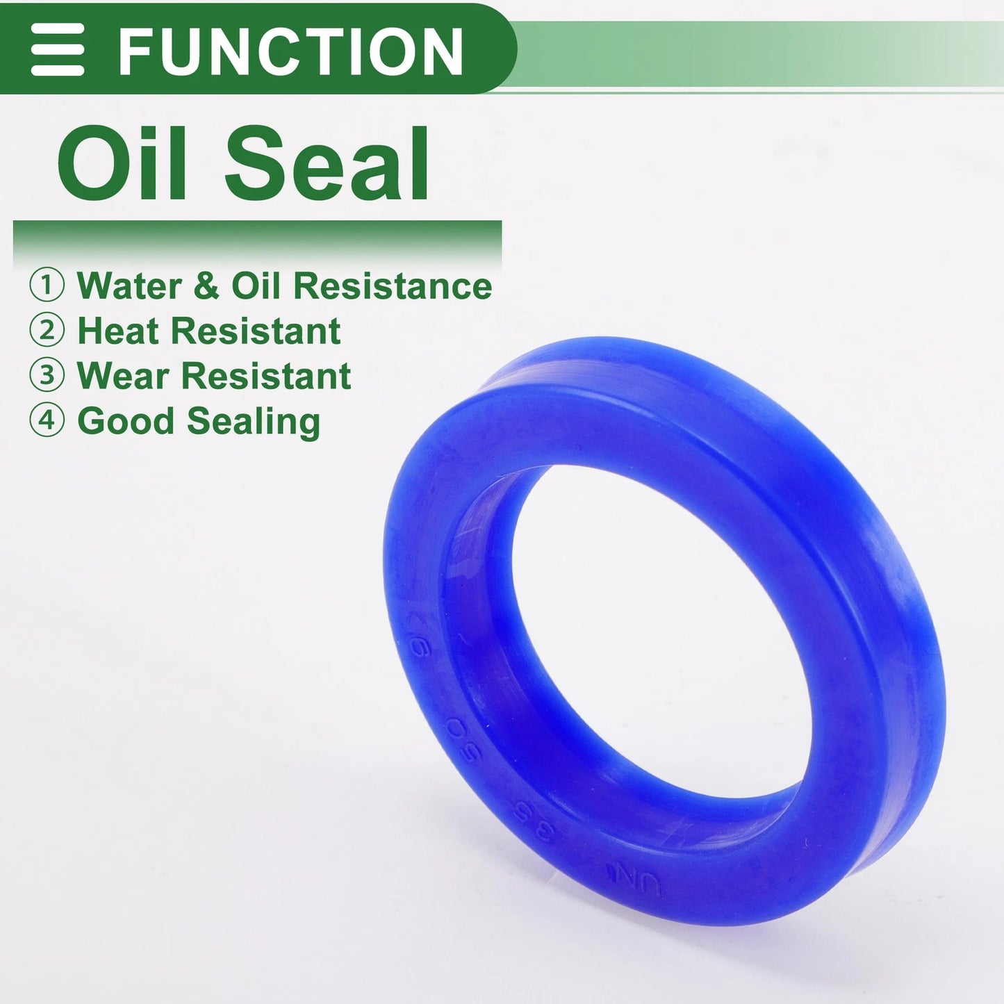 Oil Seal 35x50x9mm Rotary Shaft Seal TPU 5 Pcs