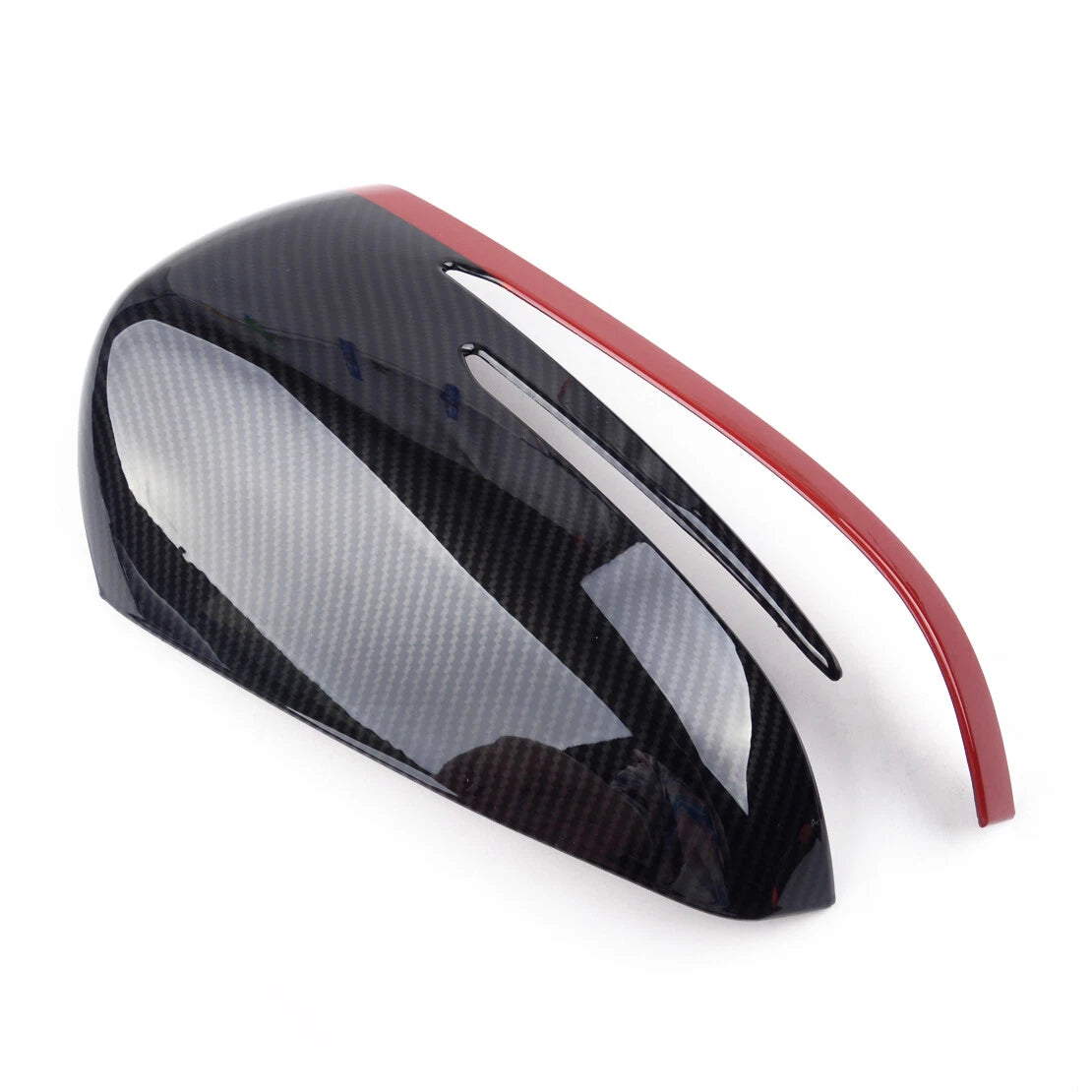 Carbon Fiber Rearview Mirror Cover Trim for Benz A CLA GLA W117 (2014-2017)