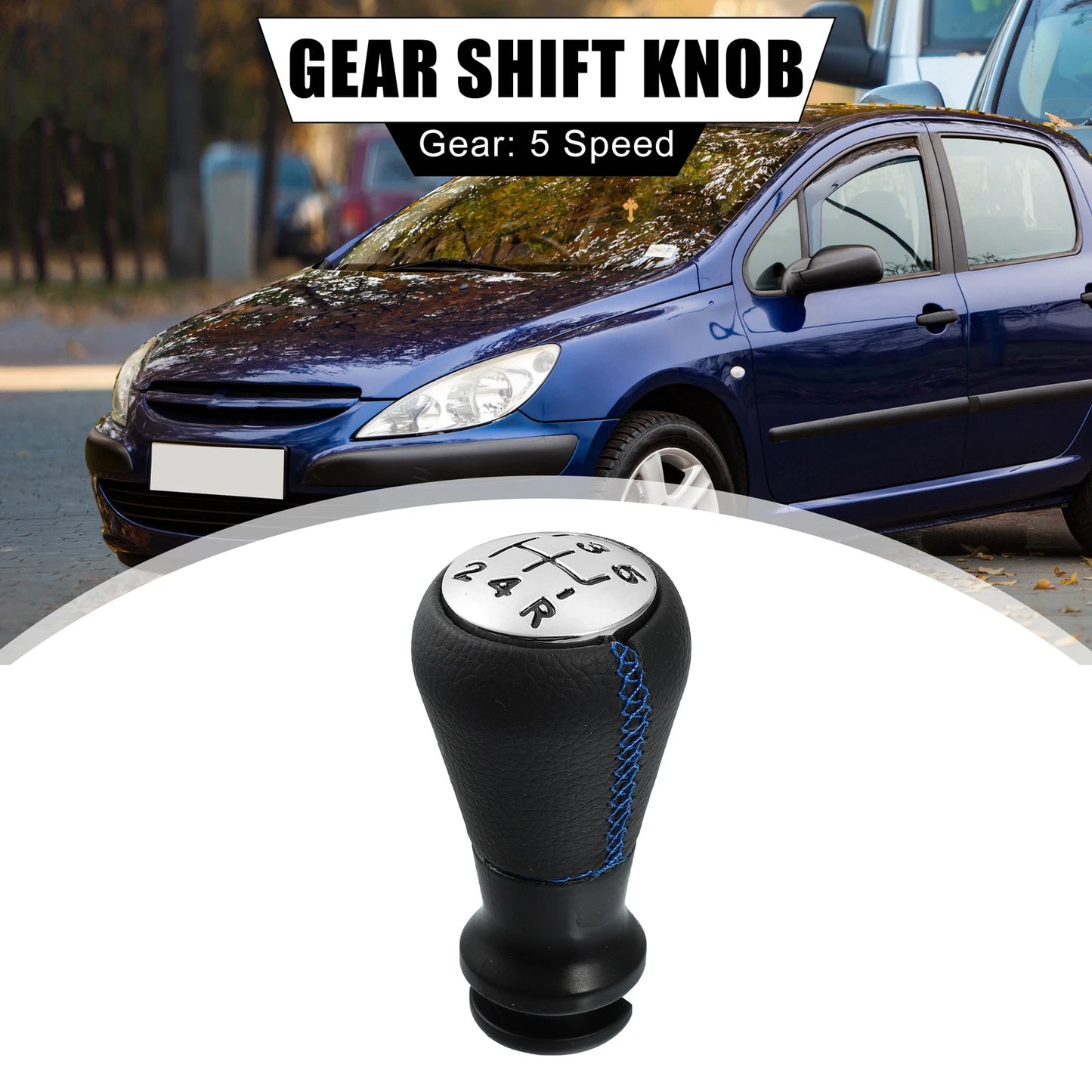 Gear Stick Shift Knob for Peugeot 106 107 205 & Citroen C1 C3 C4 (2005-2014)