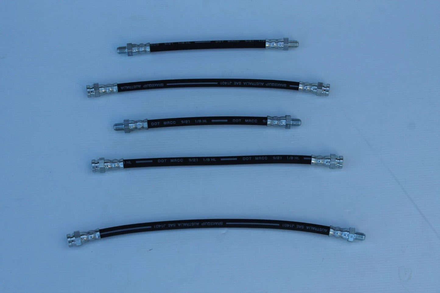 Brake Hose Set (5) for Mazda RX3, Mazda 808 (1971-1978)