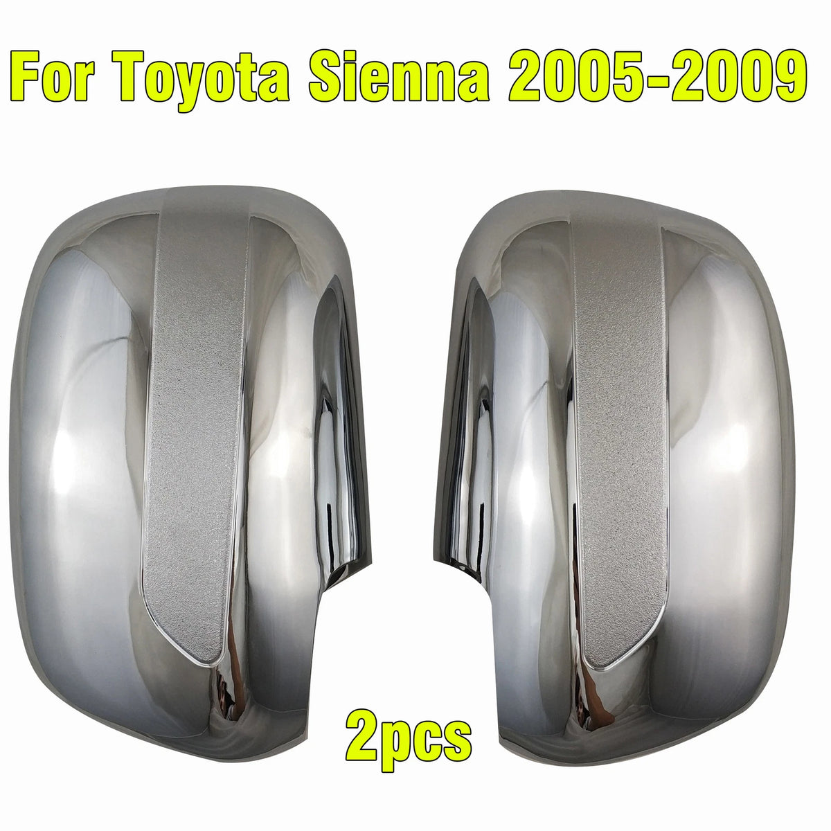 Mirror Cover Rear View Caps Overlays for Toyota Sienna (2005–2009)