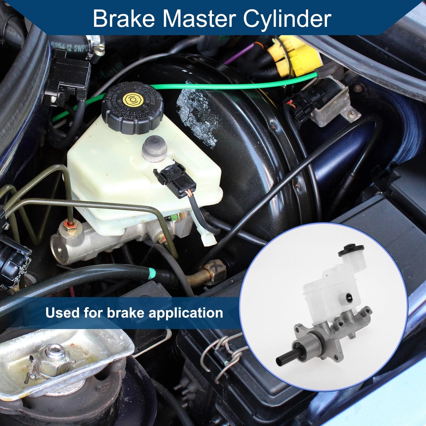 Brake Master Cylinder with Reservoir for Toyota Hilux Vigo (2004-2020)