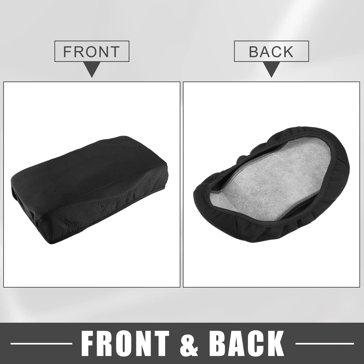 Console Armrest Cover for Nissan Sentra (2008-2012) Black