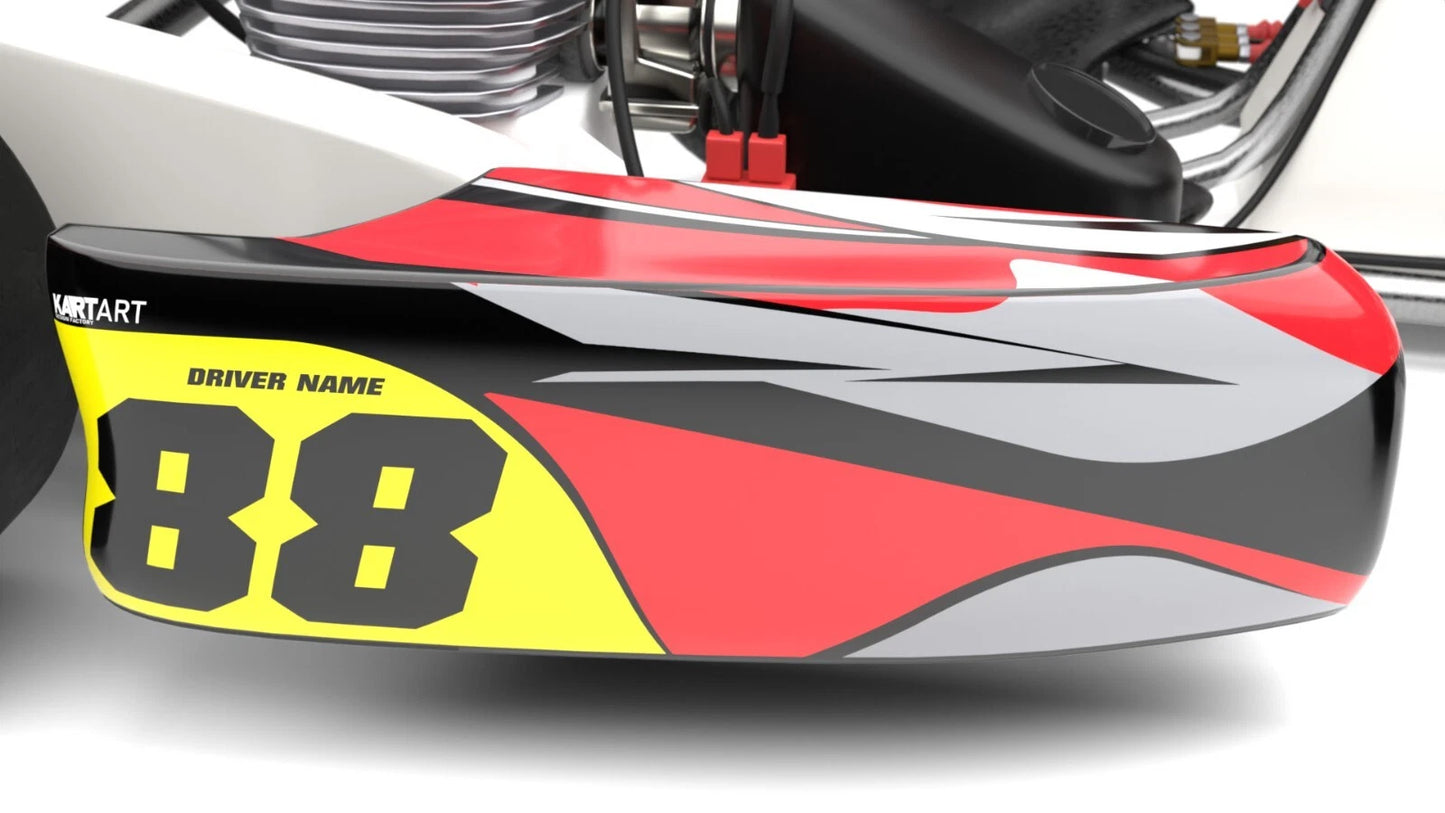 OTK M4 Custom Jungle Style Kart Art Stickers & Decals
