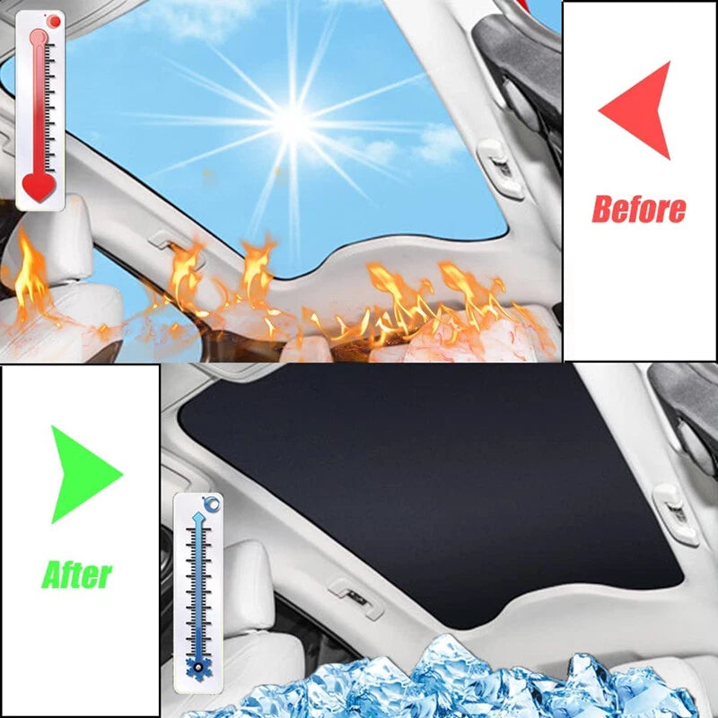Sunroof Roof Window Sun Shade Block UV Ray for Ford Mustang Mach-E (2021–2024)