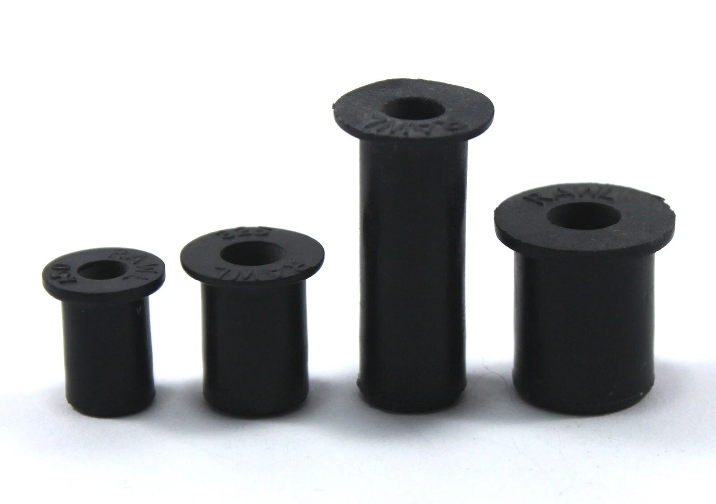 Well Nuts / 8mm M4, 10mm M5, 13mm M6 / Rubber Wellnuts for Wall Fixtures