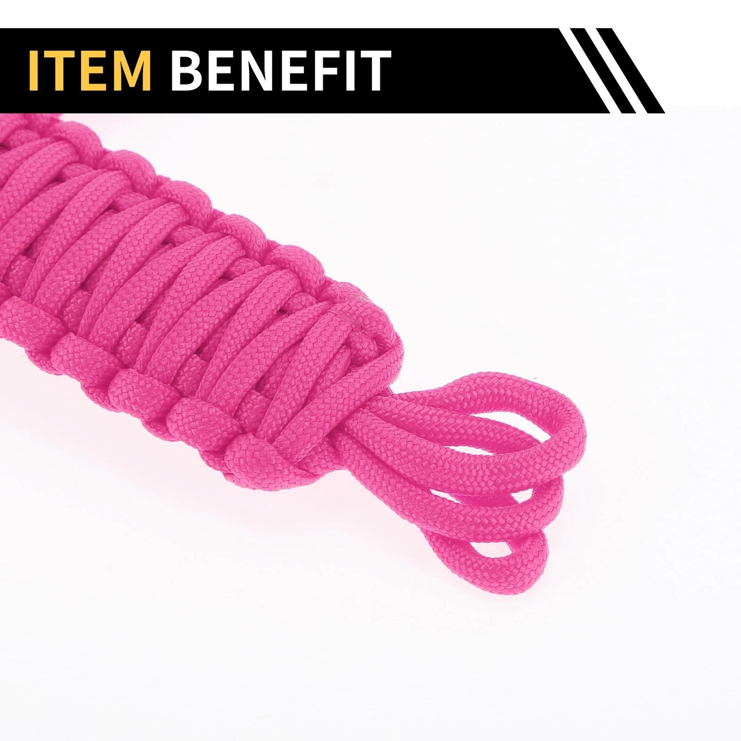 2 x Door Limiting Straps for Jeep Wrangler TJ JK JKU (2007-2018) - Pink