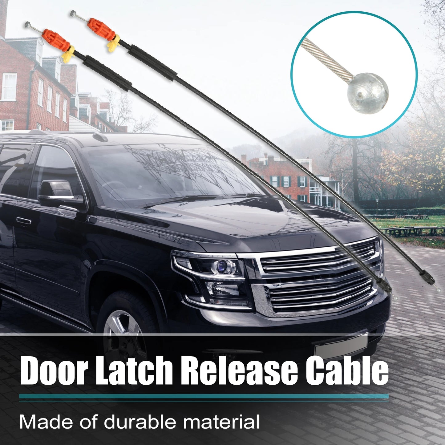 Front Door Handle Latch Release Cable for Chevrolet Silverado