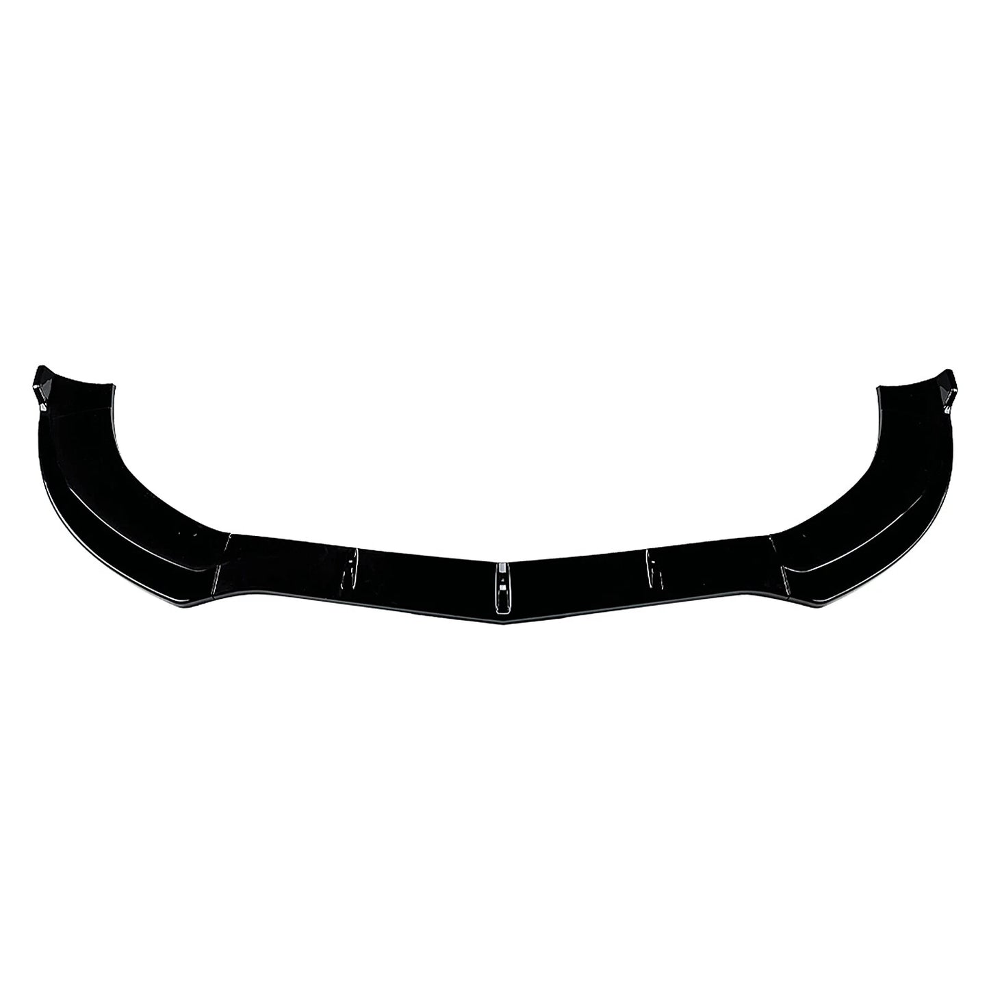 Gloss Black Front Spoiler Lip Splitter for Benz CLS550 CLS63 (2014-2017)