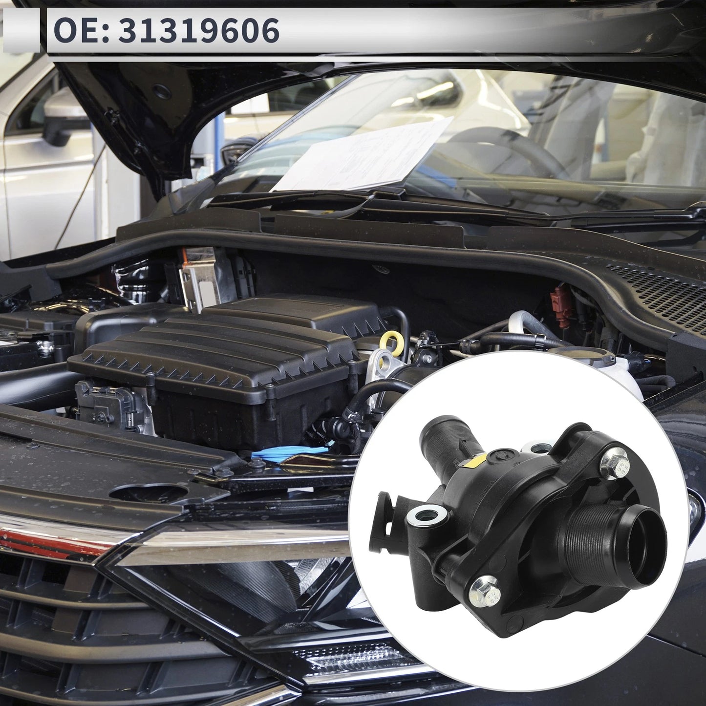 Engine Coolant Thermostat Housing for Volvo C70 (2006-2013)