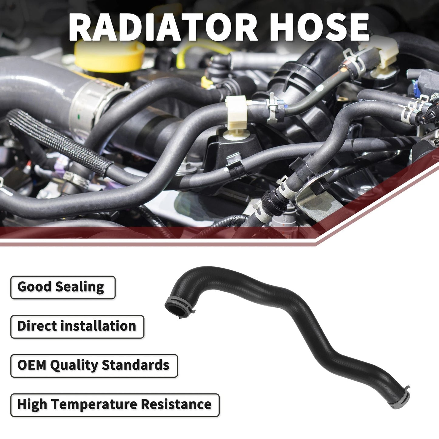 Radiator Hose for Ford Fiesta (2008-2023)
