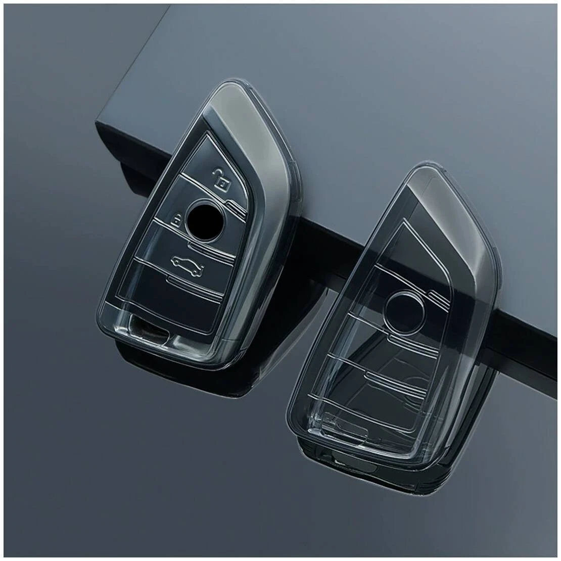 TPU Smart Key Case Cover for BMW X1 X2 X3 X4 X5 X6 X7 (2018-2023)