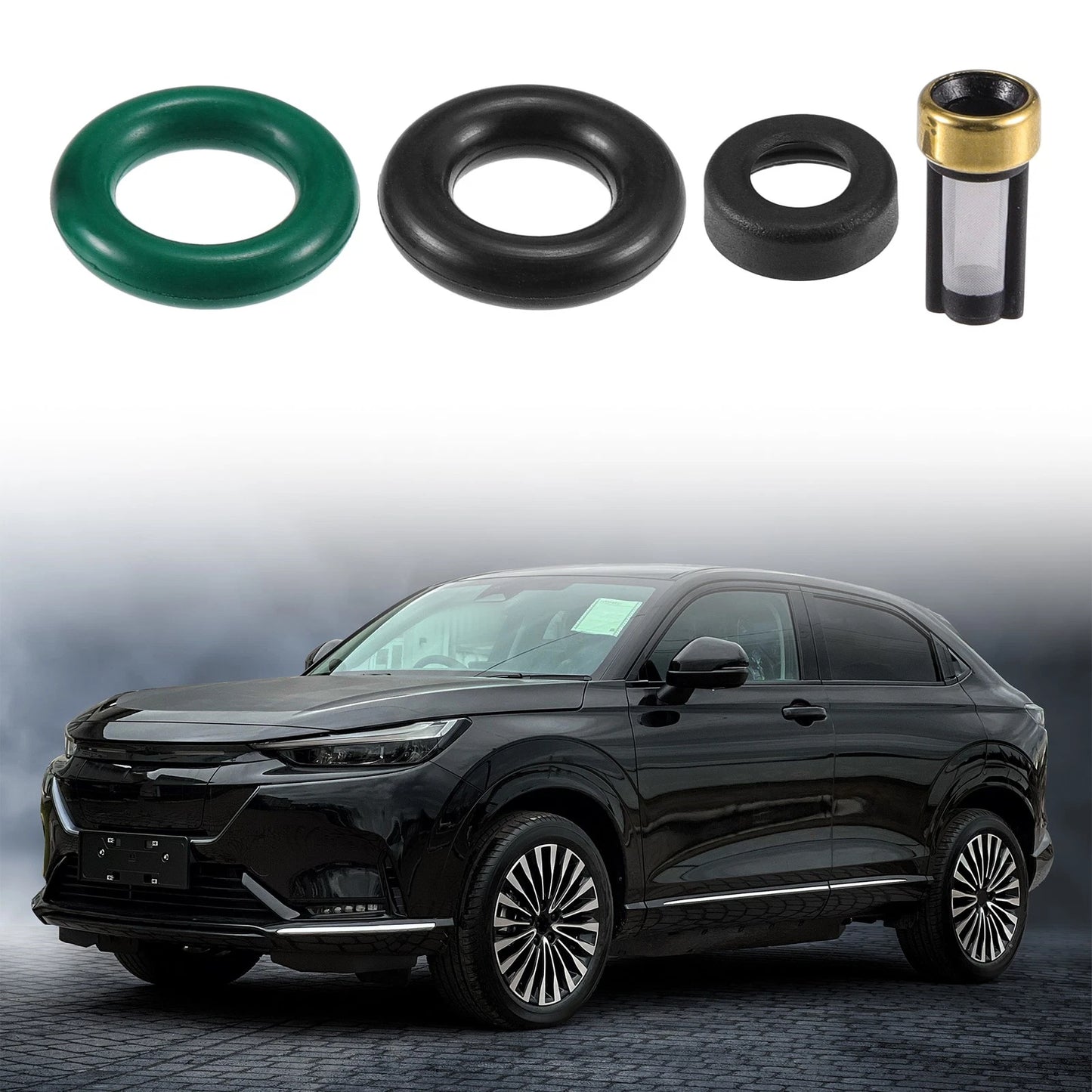Fuel Injector Seal O Rings 6 x for Honda Accord (2008-2017)