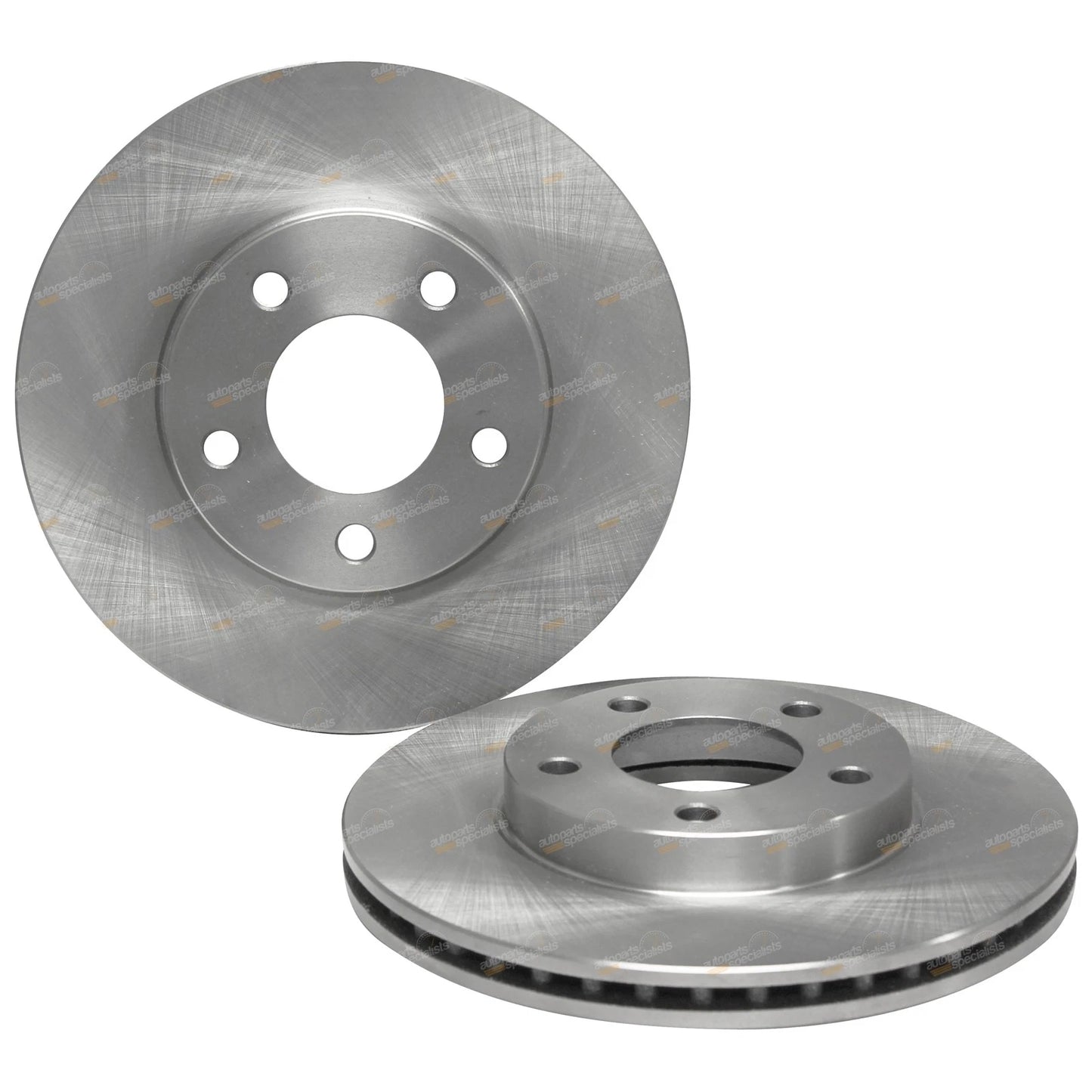 2x Front Disc Rotors & Brake Pads Set for Mazda Tribute/Ford Escape (2001-2005)