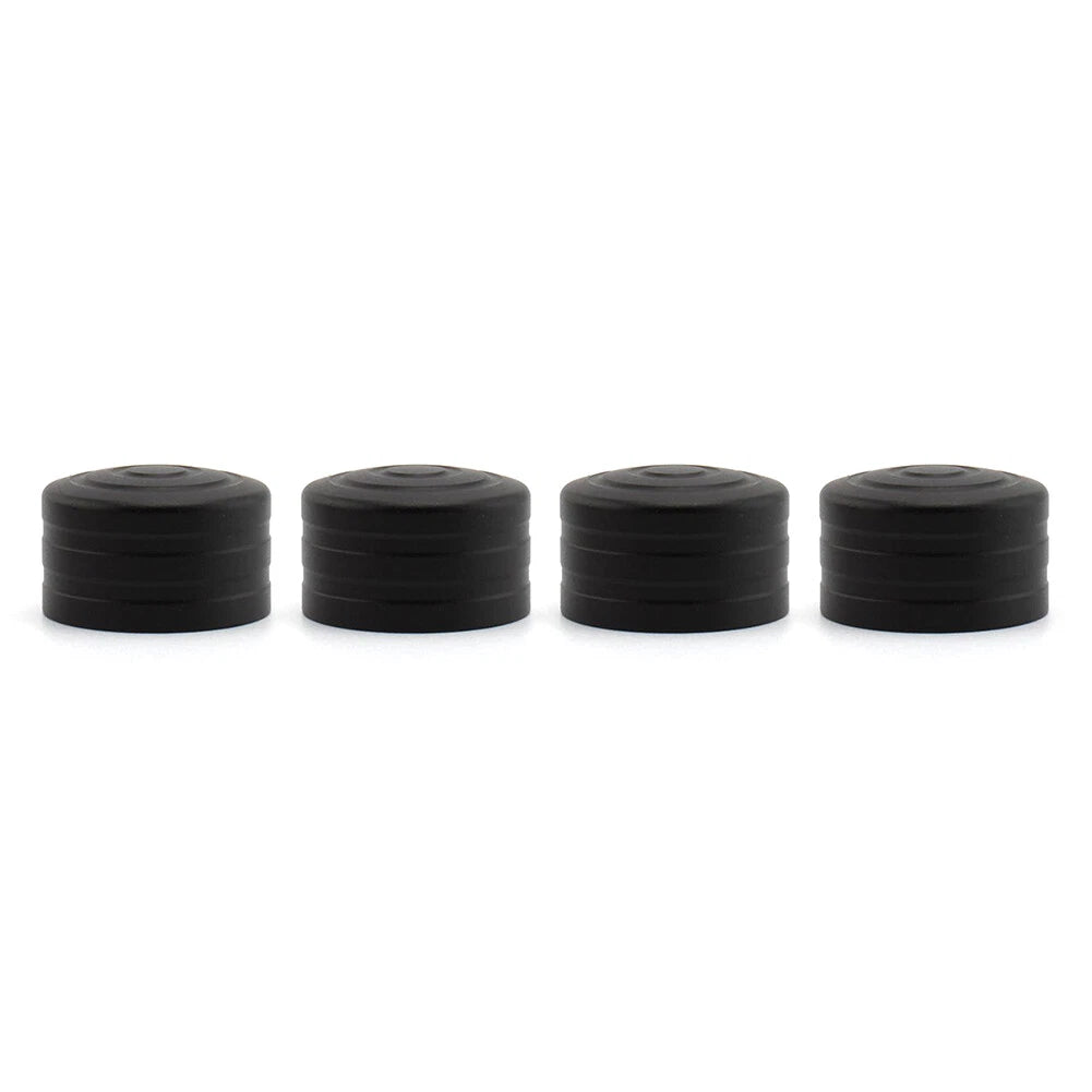 4 x Billet Black Head Bolt Cover Caps for Triumph T120 Thruxton (2016-2023)