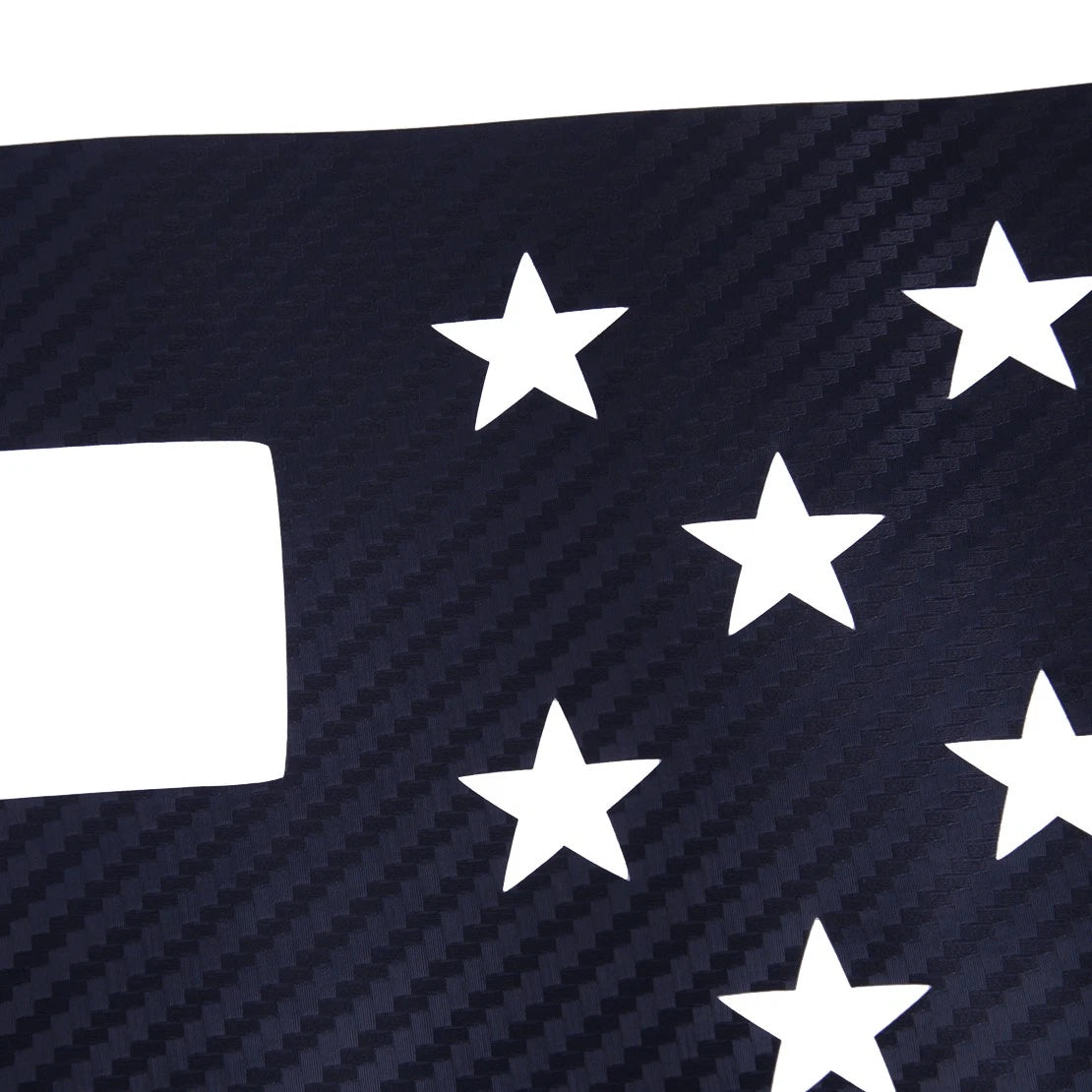 2 x USA Flag Rear Window Vinyl Decals for Jeep Wrangler JL (2018-2020)