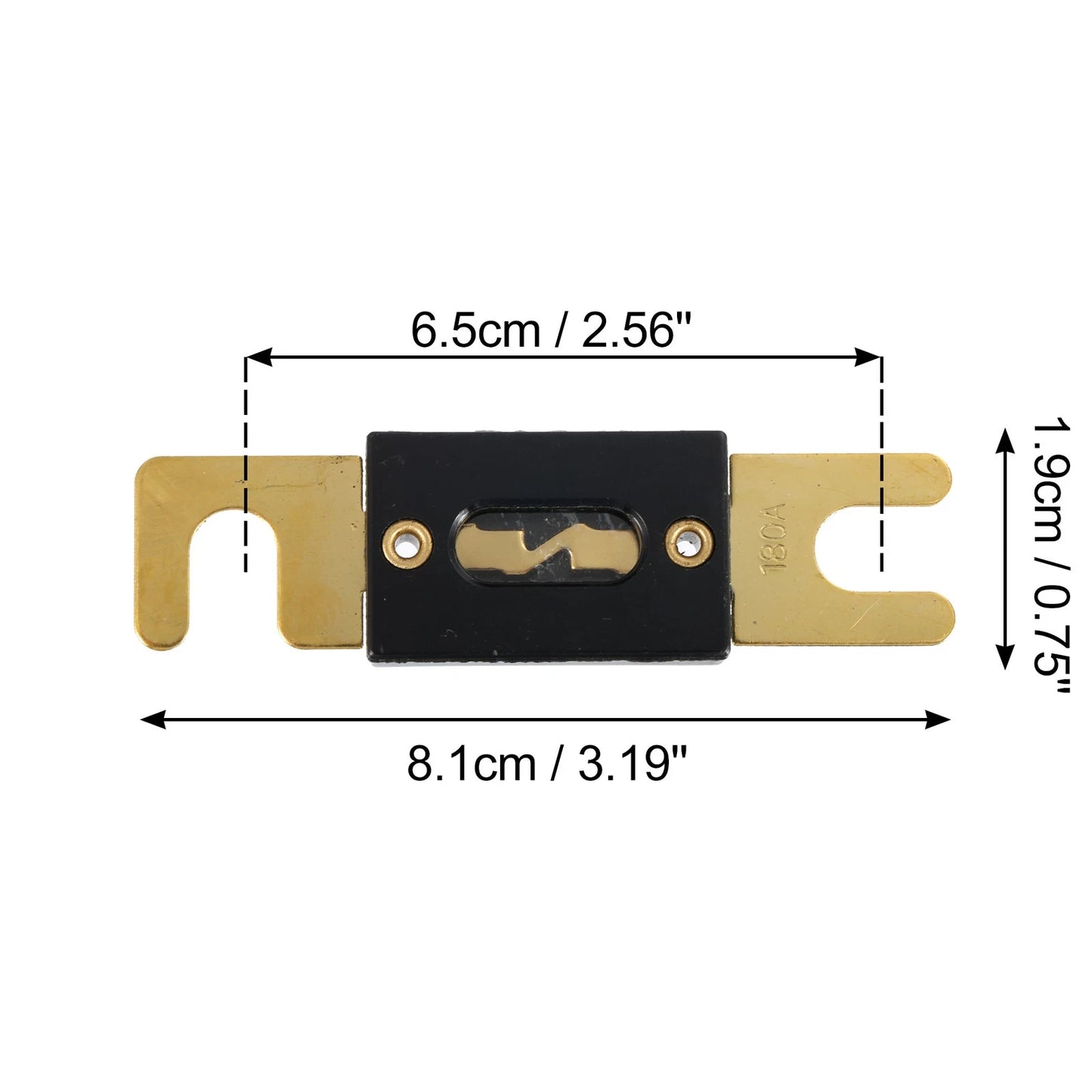 180A ANL Fuse Electrical Protection for Car Truck Motorcycle Boat Audio CDs