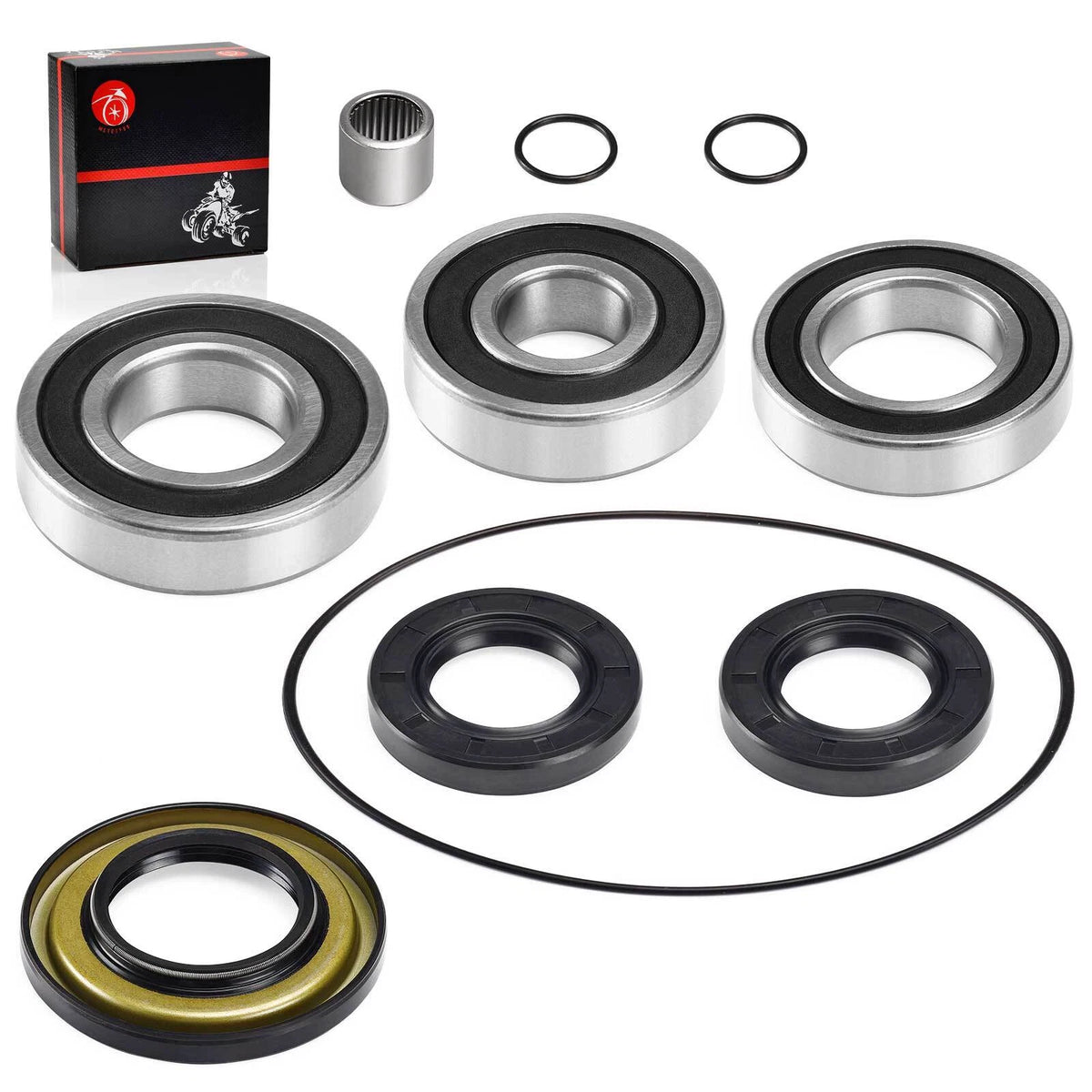 Rear Differential Bearing W Seal Kit for Can-Am Outlander 500 4x4 (2009–2016)