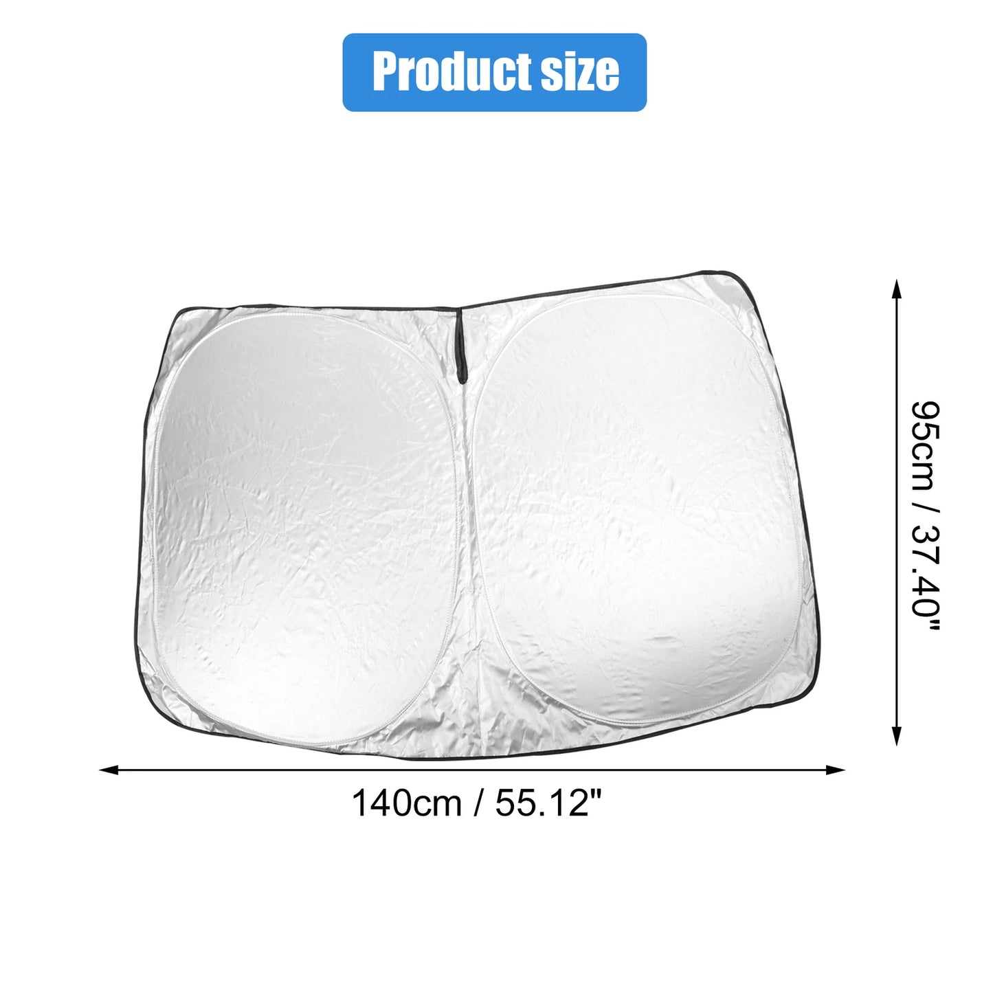 Foldable Windshield Sun Shade 140x95cm for Honda Odyssey (2018-2022)