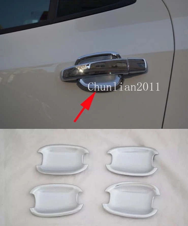 Chrome Door Handle Bowl Cover Trim for Chevrolet TRAX (2014-2015)